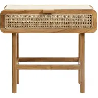 Nordal A/S MERGE console - naturel met rotan