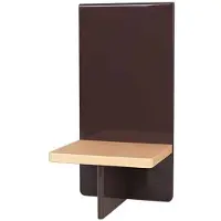 Broste Copenhagen Tenna wandplank aubergine - W26XL20XH52CM