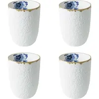 HEINEN - Blauw Bloesem - Cappucinobeker 0,20L h11cm