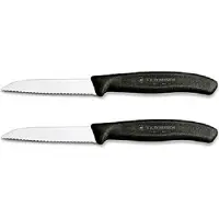 Victorinox Groentemes Swiss Classic Zwart (2-Delig)