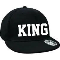 Beechfield Original King cap | Verstelbare snapback | Verstelbaar | Pet | Hoofddeksel | Retro stijl