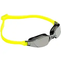 Aqua sphere Xceed Black / Yellow Swim Goggles - Silver Mirror Lenses