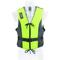 Talamex Besto Dinghy Zipper Striping 50n Life Jacket Grijs XS Man