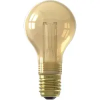 Calex LED lamp E27 | Peer A60 | Crown | Goud | 1800K | Dimbaar | 3.5W (10W)