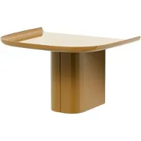 HAY Wandplank Korpus Shelf Brown Powder Coated Aluminium Small 1 Hook