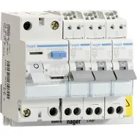 Hager VISION-inbouwunit met StroomonderbrekerS - VKS03COMBI - E32BD