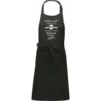 Kariban mijncadeautje - luxe keuken- barbecueschort - Niemand is perfect - 1958 - chique grijs