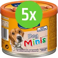 Vitakraft Dog Minis Hondenworstjes 12 Stuks - hondensnack - 5 Verpakkingen