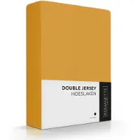 Romanette Hoeslaken Oker (Double Jersey)-Lits-Jumeaux (160/180 x 200/210/220 cm)