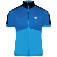 Dare 2b Protraction Ii Short Sleeve Jersey Blauw S Man