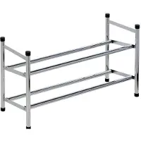 Huismerk Premium Schoenenrek RVS - 2 Laags
