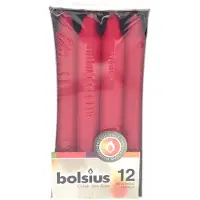 Bolsius Kaars 180 mm Rood - 12 Delig