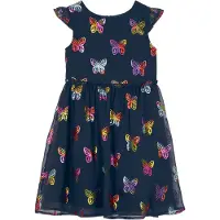 Bonprix Chiffon jurk in A-lijn 116