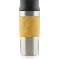 Blumtal Thermosbeker Classic - Lekvrij, BPA-Vrij en Vaatwasserbestendig - Hoge Kwaliteit Thermosfles met Quick-Press Sluiting - Travel Mug 500 ml - Spicy Mustard - Geel