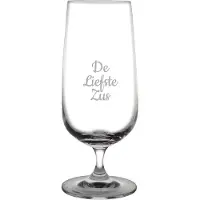 Fusion Gegraveerde bierglas op voet 41cl De Liefste Zus