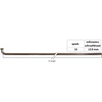 Sapim Leader Inox J-bend Spaken 100 Eenheden