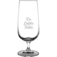 Fusion Gegraveerde bierglas op voet 41cl De Liefste Tante