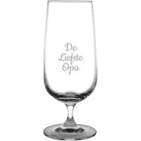 Fusion Gegraveerde bierglas op voet 41cl De Liefste Opa