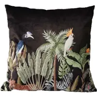 Mars & More kussen fluweel jungle kaketoe 45x45cm*