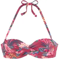 s.Oliver Bikinitop blauw / donkergroen / pink