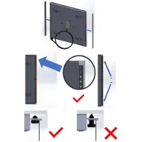 Boss & Wessing Zij-afwerking infraroodpaneel bws kronos 120 cm 2 stuks mat wit