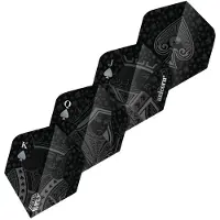 Unicorn Ultrafly Royal Flush Black PLUS - Dart Flights