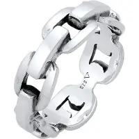 KUZZOI Ring zilver