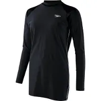Speedo Swim Long-Line Tunic Badpak Dames - Zwart / Wit - Maat 38