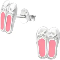 Montebello Princess Oorbellen Ballet - 925 Zilver E-Coating - Sport - 9x7mm