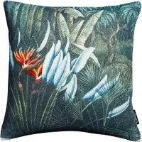 Mars & More *kussen fluweel flamboyant strelitzia 45x45cm*