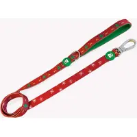 Dukier - Kerst - Hondenriem - S - Kerst - Rood