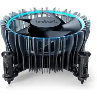 Intel Laminar RM1 - Koeler voor processor - 600 - 3150 omw/min. - 29 dBA - voor LGA 1700 - 4-pins PMW - aluminium, koper - blauw, zwart