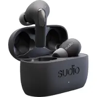 Sudio E2 in-ear true wireless earphones - draadloze oordopjes - met active noice cancellation (ANC) - Zwart