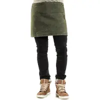 Chaud Devant 483 Apron Base Green Denim