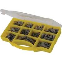 Toolstation Set nylon pluggen 330-delig