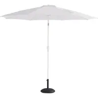 Hartman parasol Tillt 270 cm wit | Topkwaliteit parasol | UV beschermend