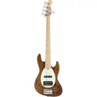 Sadowsky MetroLine 21-5 Vintage M/J Bass Swamp Ash Antique Tobacco Transparent Satin 5-snarige elektrische basgitaar met gigbag