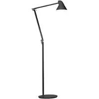Louis Poulsen Vloerlampe , NJP, dimbare, Zwart, Woonkamer, Metaal, Designer