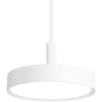 Louis Poulsen LP Slim Round Suspended White | 3000K | Ø: 250 mm