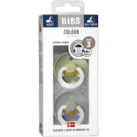 BIBS Fopspeen Maat 3 18+ Mnd Glow Sage Cloud 2 Stuks
