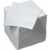 EPS Dunne servetten - Servietten - Servet - wit 33x33cm - 200stuks 1-laags 4-vouw