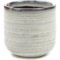 Serax Bloempot Sierpot Wit D 9.5 cm H 9 cm Voordeelaanbod Per 2 stuks