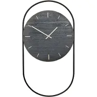 Andersen Furniture A-Wall wandklok 41x76 cm Black-brass