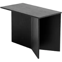 HAY Bijzettafel Slit Wood Black Oblong L49,3 x W27,5 x H35,5 cm