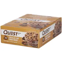 Quest Nutrition Quest Eiwitreep Koekjesdeeg met chocoladestukjes 12x60 g Reep
