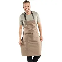 Chaud Devant Schort Forene Denim Taupe - One size