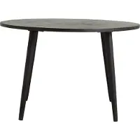 Nordal A/S HAU ronde eettafel - zwart hout
