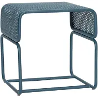 Hubsch Bijzettafel groen metaal
