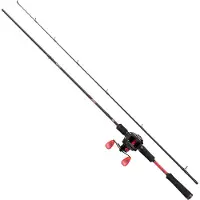 Abu Max X Baitcasting Combo Zwart 1.98 m / 10-30 g