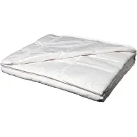 ISleep Cotton Washable Zomerdekbed - 100% Katoen - Litsjumeaux XL - 270x220 cm - Wit